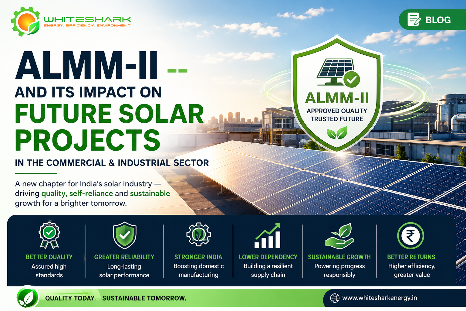 ALMM-II and Its Impact on Future Solar Projects in the Commercial & Industrial Sector